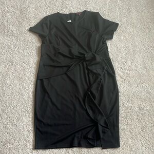NWT black ruffle dress
